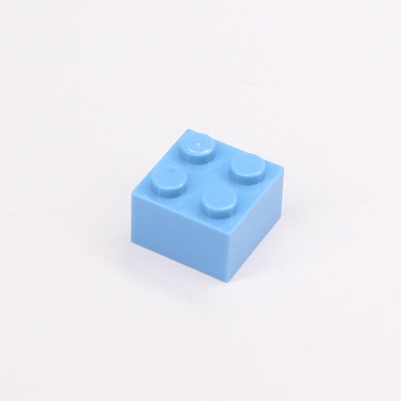 Small particle assembly building block accessories brick 2x2 basic parts toy