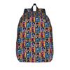 Deltarunes Ralsei Fashion Backpack Outdoor Student Business Role-Playing Daypack for Men Women College Canvas Bags
