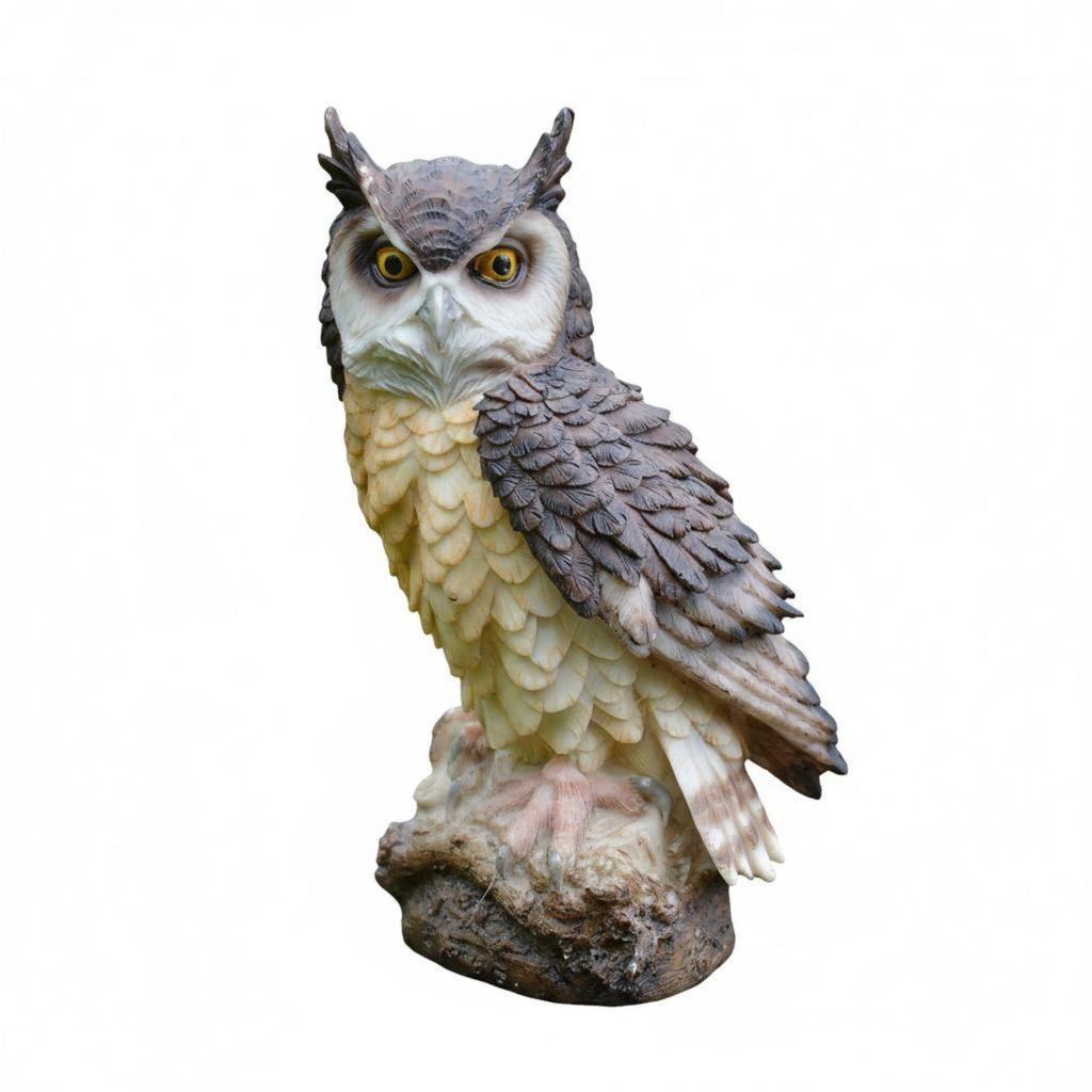 Garden Ornaments Resin Owl Figurine Decorative