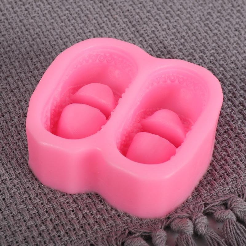 Silicone Cake Chocolate Molds Baby Baby Fondant Cake Mold, Jelly Liquid Silicone Mold DIY Handmade Soap Baking Mold 1pcs