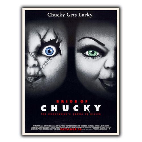 CHILDS PLAY Bride of Chucky SIGN METAL WALL PLAQUE Film Movie Advert posterAluminum 20x30cm(7.8x11.8inch)