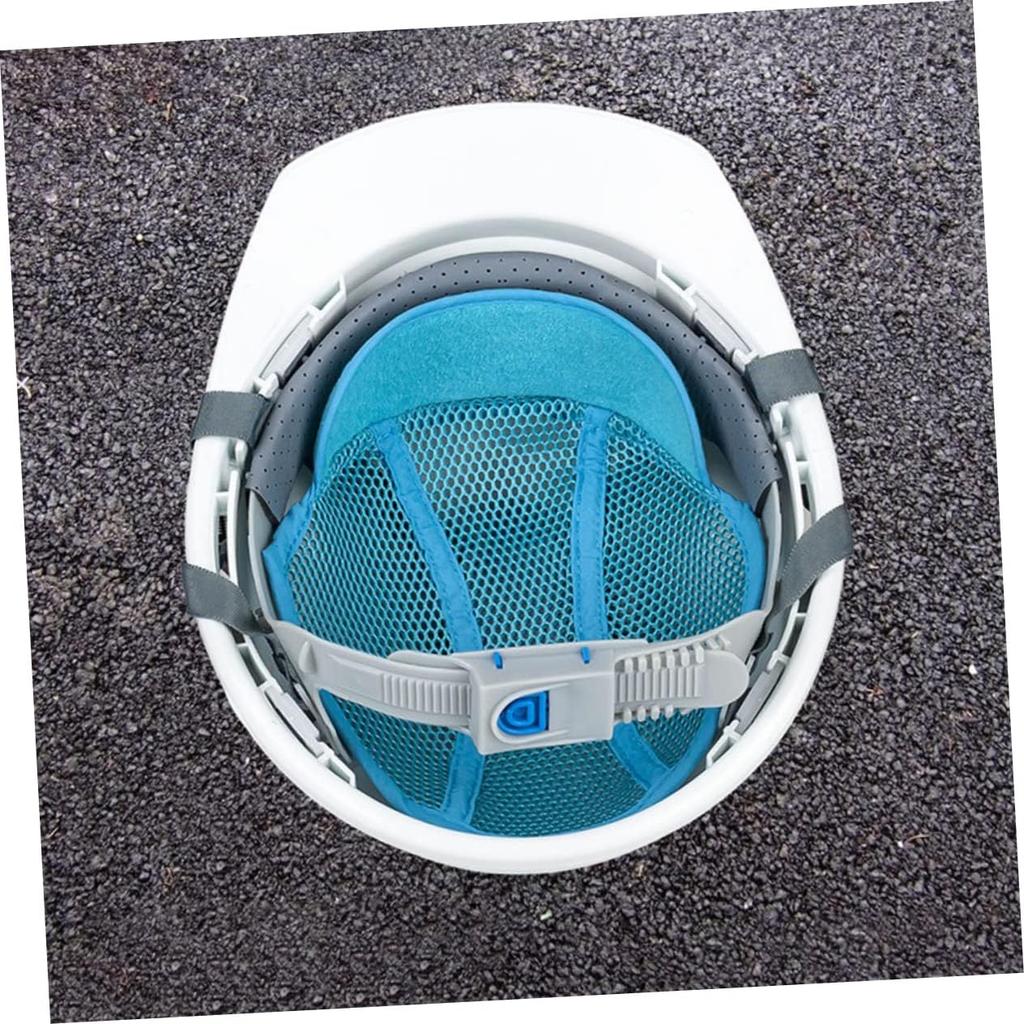 2Pcs Washable Helmet Liner Pads Breathable Hard Hat Insert Liners for Cooling and Sweat Absorption Safety Head Protection Accessories