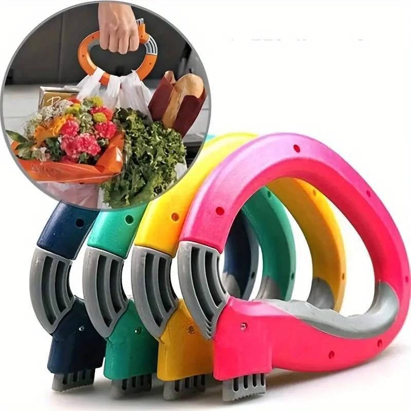 1PCS Durable Shopping Bag Handle Opening and Closing Vegetable Lifter D-shaped Lifting Device Hand Bag Lifter