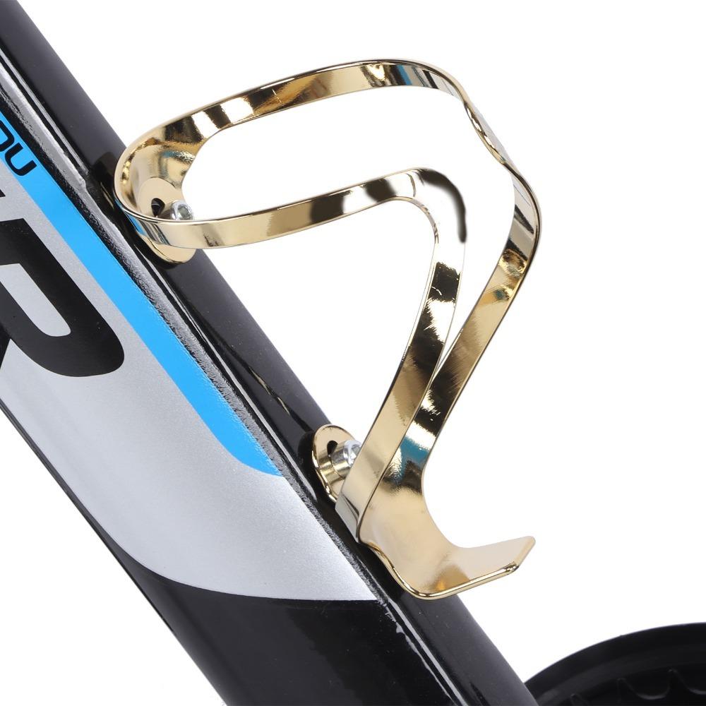 Lightweight Bike Bottle Cage Electroplating Water Cup Holder Bike Water Bottle Holder Bicycle Use