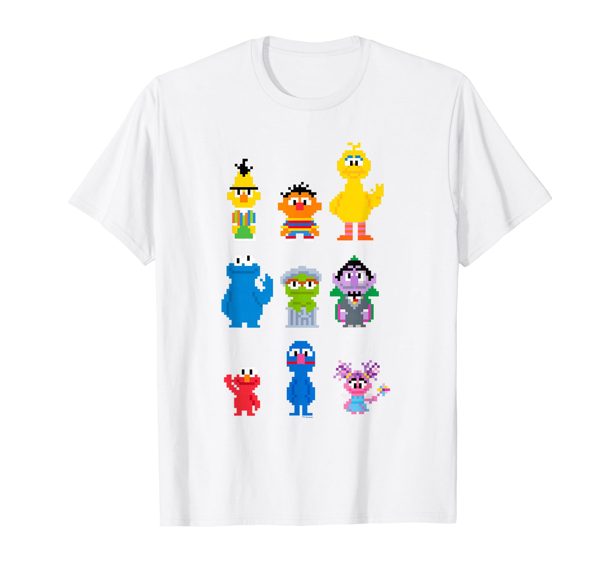 

Sesame Street 8-Bit Group T-shirt
