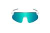 Altarist HAYATE R2 R Mirror Lens White Temple Blue Mirror [ALTALIST] (Hayate Two) (Glossy Lens)