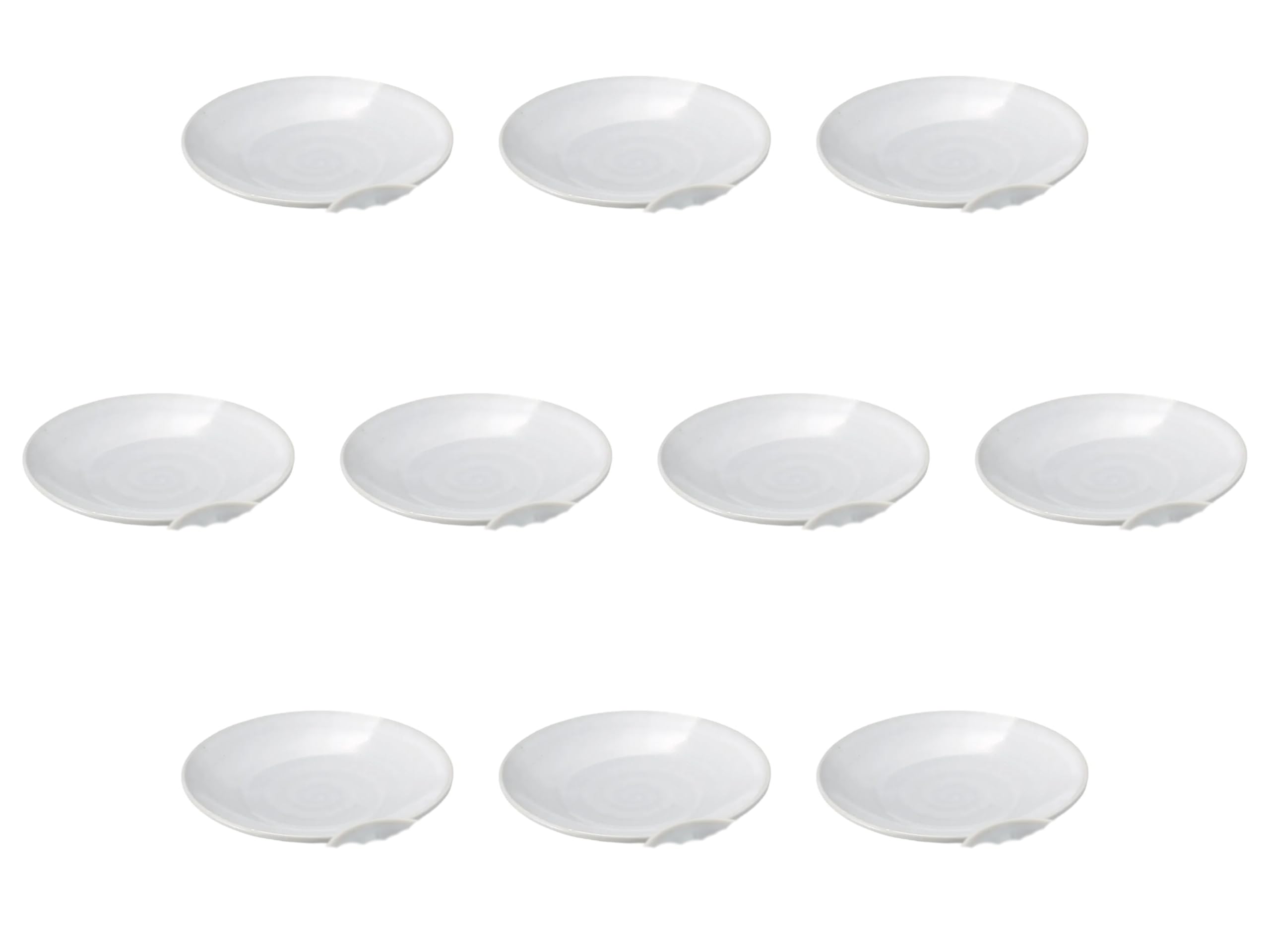 

Set of 10 Shirayuki Trays x Trays Setomonohonpo 7.0 [21.8 3.3 cm]