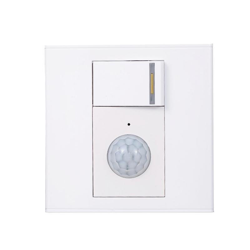 

New 110- 220v 86 wall smart home led Infrared control energy-saving delay Lights Lamps motion sensor light switch белый
