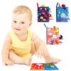 Baby Früherziehungsspielzeug mit Knisterpapier Schwanz Stoffbuch Baby Aufklärung Puzzle Stoffbuch