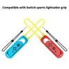 2Pcs Game Grips Handle Control Comfortable Grip with Wristband Enhance Gaming Experience Adjustable Hand Strap Game Lightsaber for Switch Joy-con