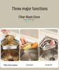 Triangle 304 Stainless Steel Sink Drain Basket - Universal Vegetable & Food Filter Net Gadget