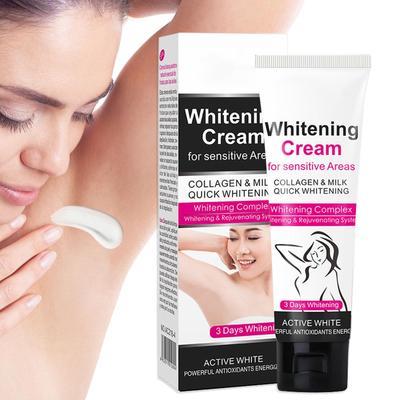 Crema Schiarente Pelle Macchie Intime e Ginocchia Crema Schiarente Ascelle Crema Sbiancante Istantanea per Aree Intime Sensibili