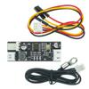 12V 0.8A DC PWM 2-3 Wire Fan Temperature Control Speed Controller Chassis Computer Noise Reduction Module NTC B 50K 3950