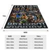 Italian Brainrot Meme Blanket Quality Warm Soft  Throw Blanket Winter Boy Girl Home Decor Funny Bedspread