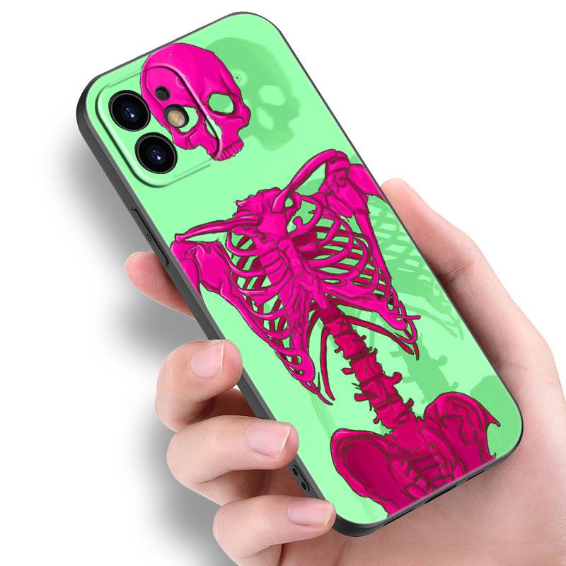 

Медицинский чехол с человеческими органами, меридианом мозга и почек для Apple iPhone 14 13 12 Mini 11 Pro Max 7 8 XR X XS 7 8 Plus SE 2020 2022 iPhone SE 2022