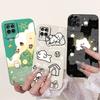 For Samsung Galaxy A22 4G 5G Phone Cases Cover Flower Rabbit Panda Avocado Soft Silicone Protective Bumper Samsung A225F A226B