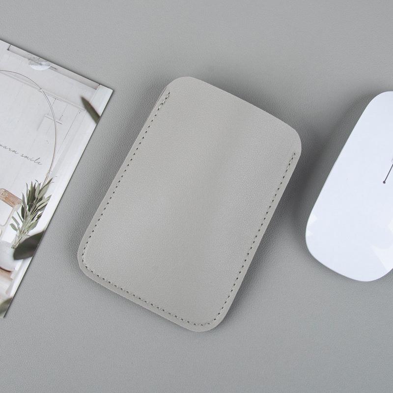

1 шт. Сумка для хранения беспроводной мыши, подходит для Magic Mouse2, защитный чехол-конверт из ПУ кожи, чехол для защиты от царапин as the picture