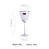 Nordic Gold-Painted Glass Cup with Vertical Stripes - Transparent Beverage, Juice, and Coffee Cup with Gold Rim
