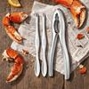 Juego de 3 Piezas de Rompehuesos y Pinchos para Langosta de Acero Inoxidable Herramientas Engrosadas Rompehuesos para Patas de Cangrejo Cocina
