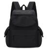 Sac à dos de couleur unie Léger Grande capacité pour unisexe