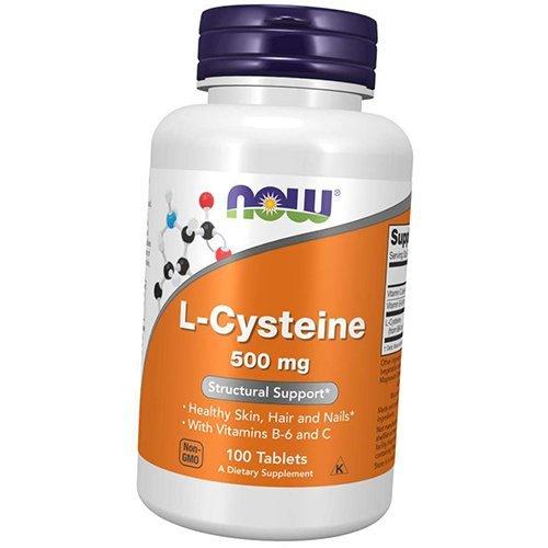 Cysteine for Hair, Skin and Nails, L-Cysteine 500, Now Foods 100tab (27128009)