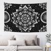 Wildflowers Vertical Wall Hanging, Illustrative Reference Chart Tapestry With Word, Beige White Vintage Tarot Flag Straight