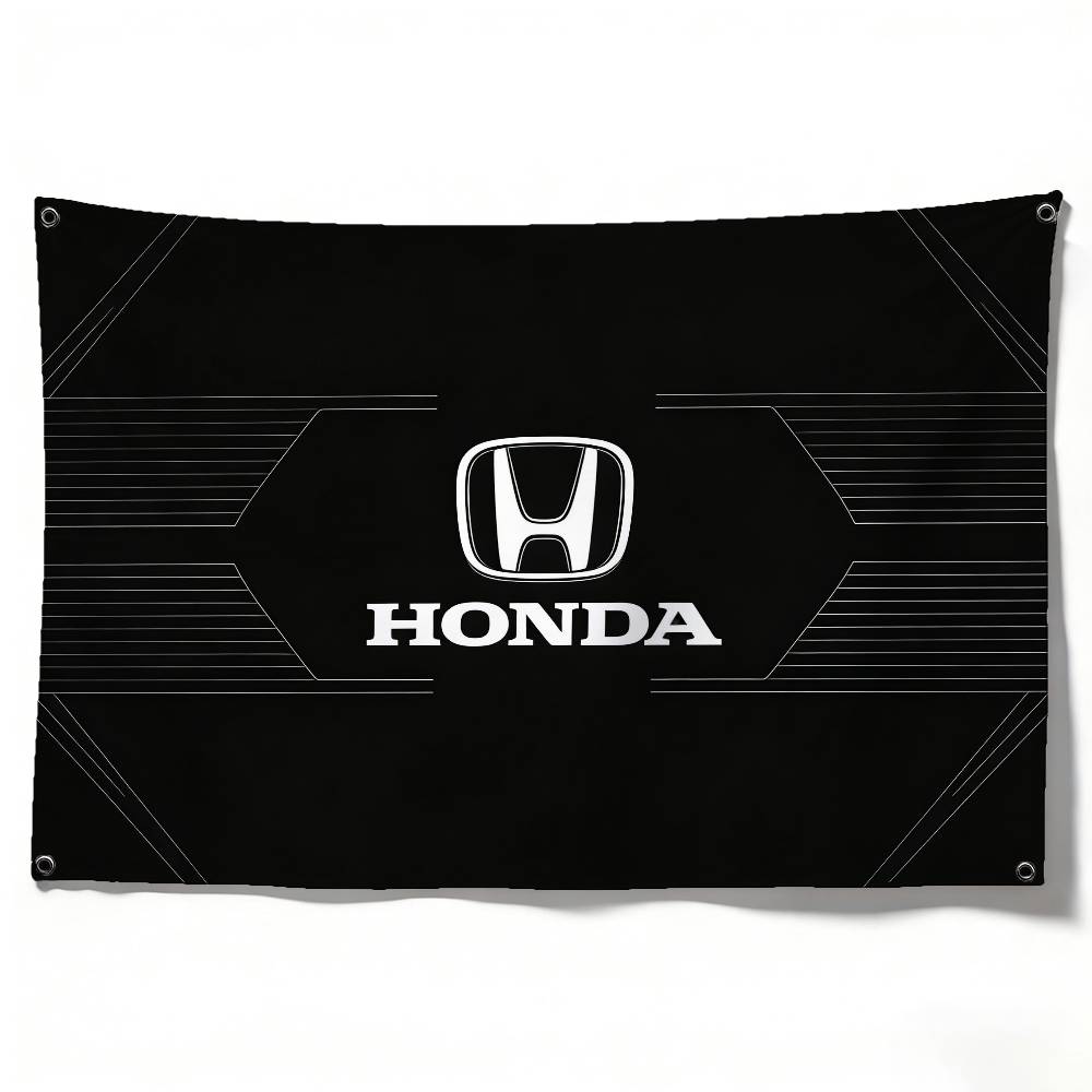 

Motorcycle For HONDA Flag 120g Brushed Polyester Sublimation Printing Durable Hanging Flag For Home Decor Event Graduation Gift (as the picture,50x70cm)