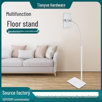 Floor-Standing Adjustable Metal Tablet Holder for iPad