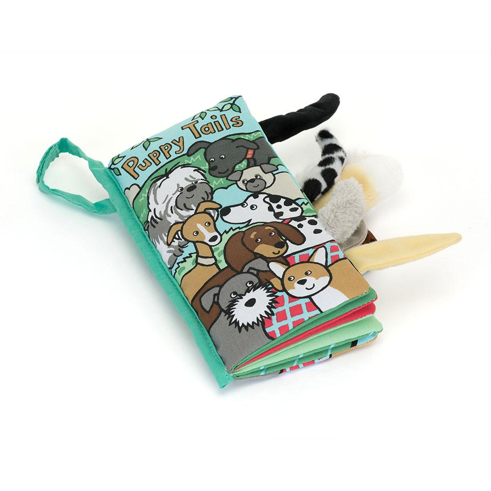 JELLYCAT Dog Series Puppy Tail Activity Manual Plush Doll Accessories