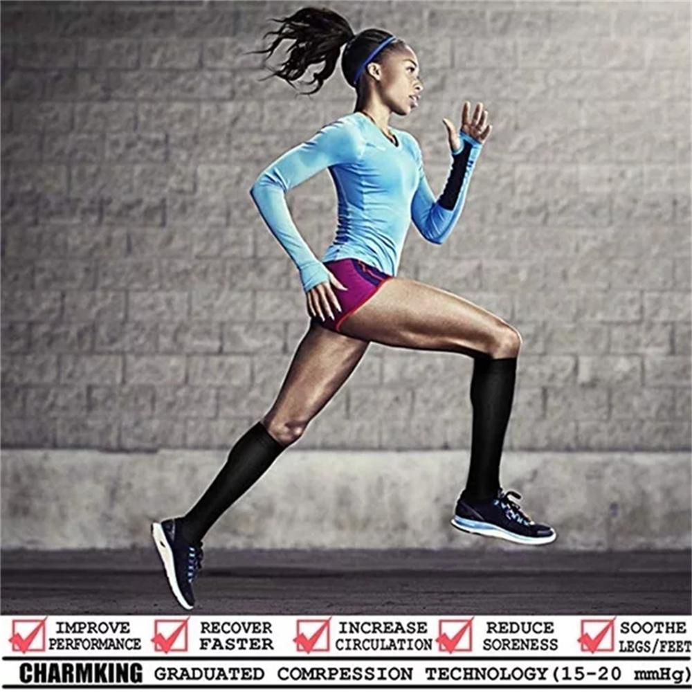 Men's Support Stockings Moisture-wicking Compression Socks Women's Compression Socks Knee High Support Stockings