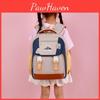 Mountain Explorers Letter Print Backpack Large Capacity Schoolbag Fashion Gift