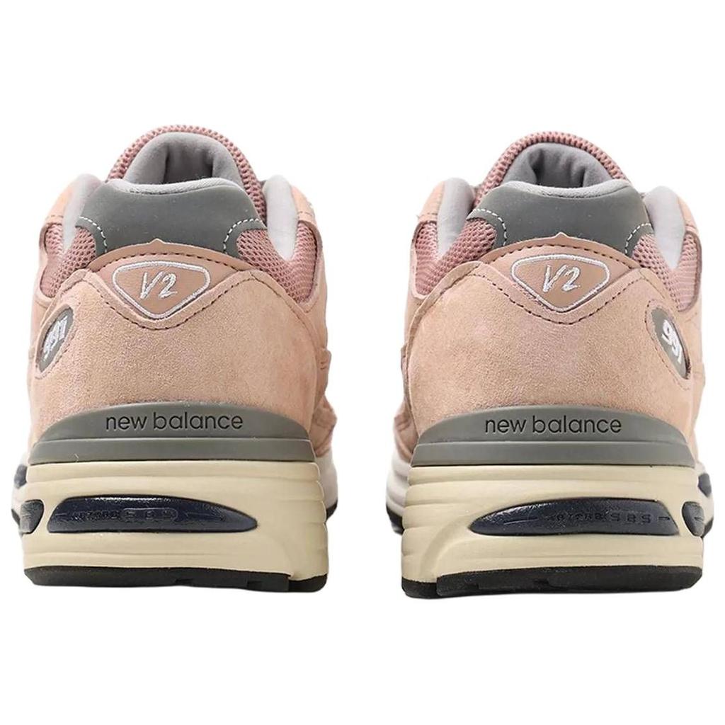 New Balance Scarpe da Corsa NB 991 V2 Unisex Rosa Grigio U991RB2