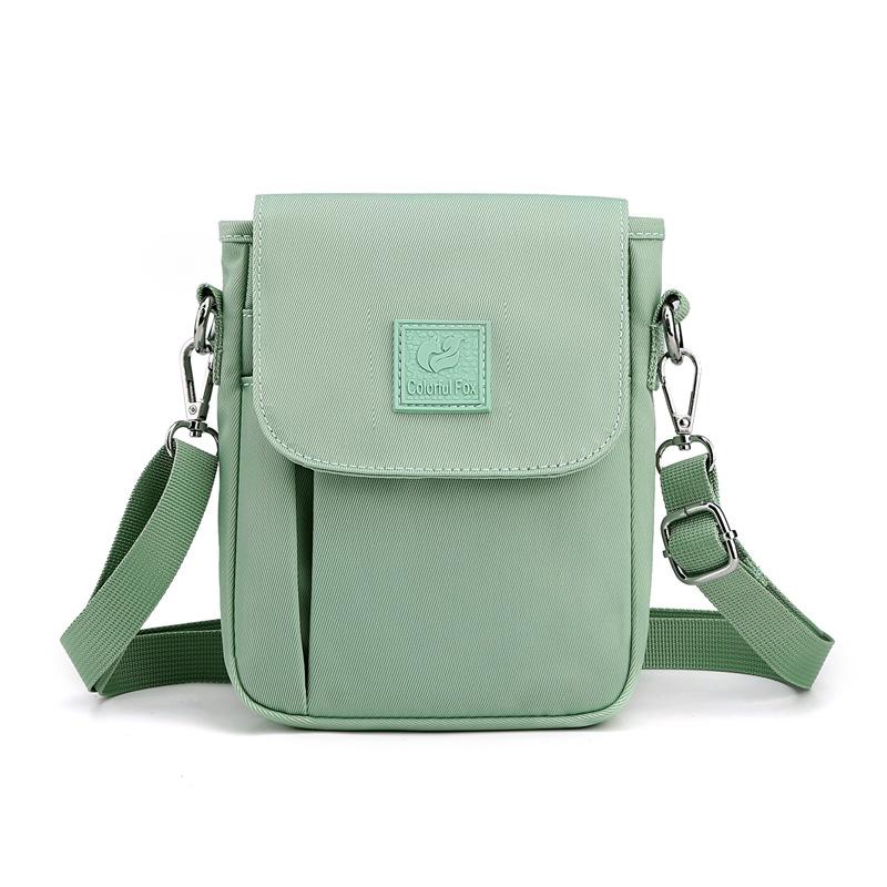 Women's bag new versatile women's shoulder bag, waterproof nylon mother bag, casual women's messenger mobile phone bag