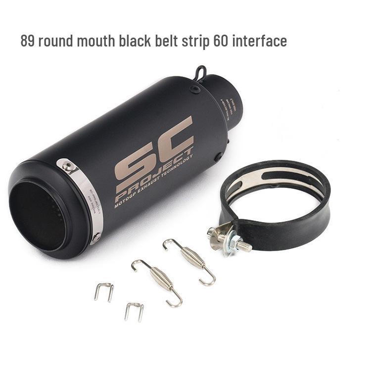 Universal SC Street Motorcycle Exhaust Tailpipe for Yamaha, Kawasaki, Honda