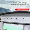 3D ABS Carbon Chrom Schwarz Logo Tesla Buchstaben Emblem Auto Heckklappe Buchstaben Für Tesla Modell 3 Y X S Zubehör