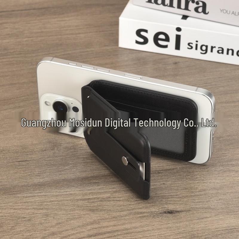 Junwen Magnetic Card Holder & Phone Stand
