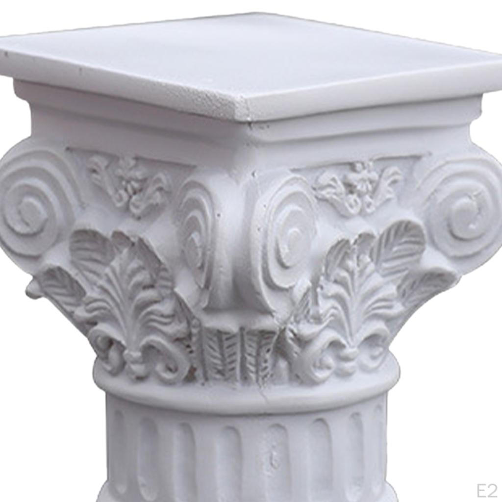Miniature Roman Pillar Candle Holder for Home Decor