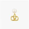 Valentino GaraVani V Logo Pearl Earrings J0x81 Dhc R5g