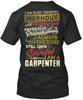 Devoted Carpenter T-Shirt Made In the USA Size S To 5XL