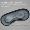 USB Steam Eye Mask Electric Heating Hot Compress Intelligent Heating Sleep Shading 3D Eye Protection