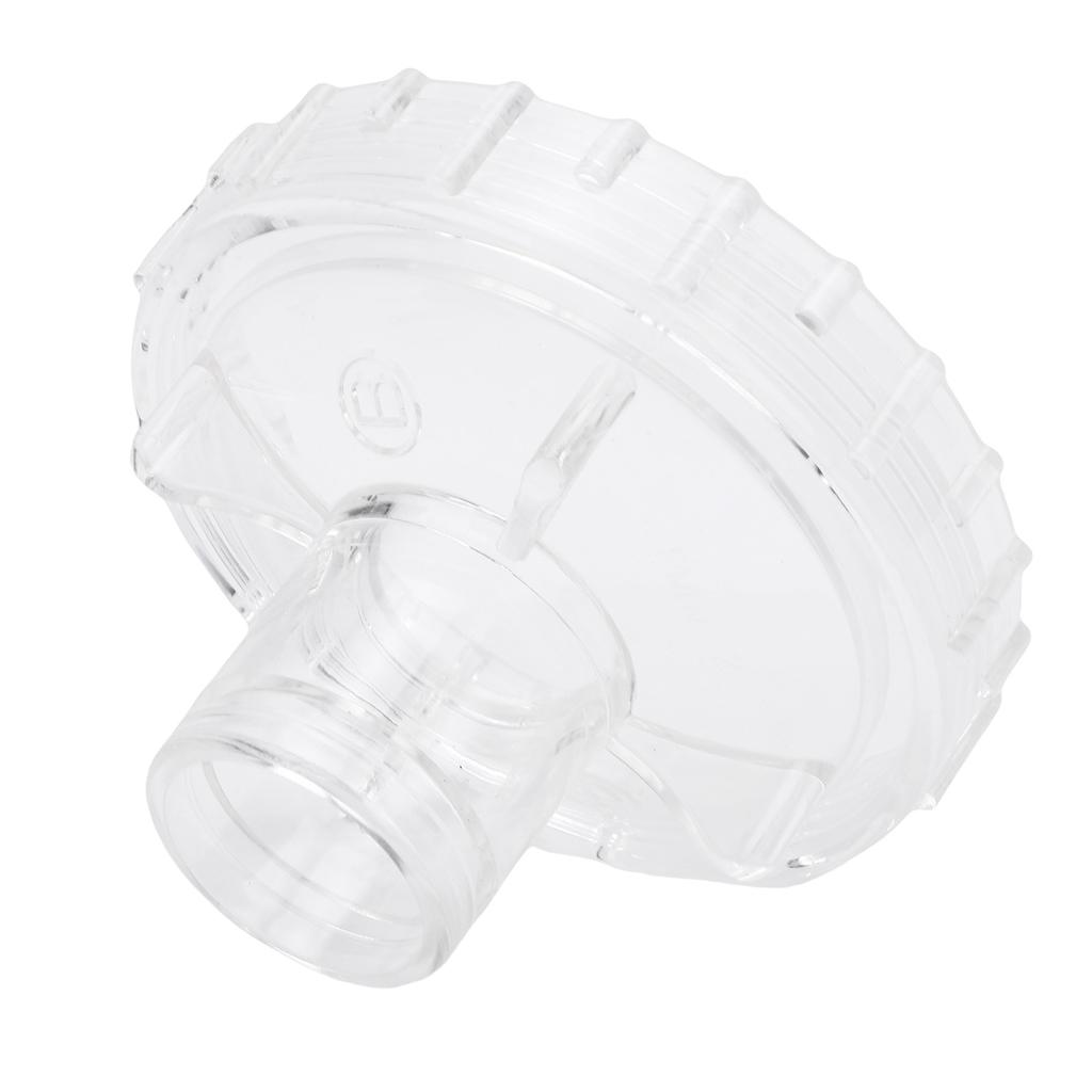 Pump strainer cover, transparent sand filter cover, easy to see design, suitable for pool pump strainer covers of   58397 and 58515