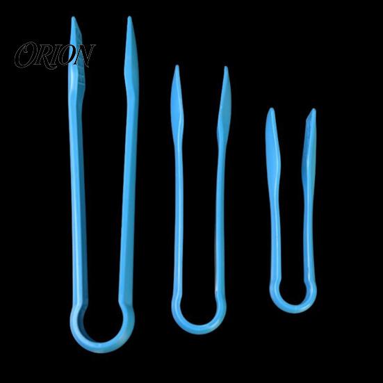 Wear-resistant Food Clip 2PCS Plastic Ice Clamp, with Anti-Slip Tooth Pattern, Durable Food-grade Tongs Multi-Use Tongs, for Cubes Bread Kitchen
