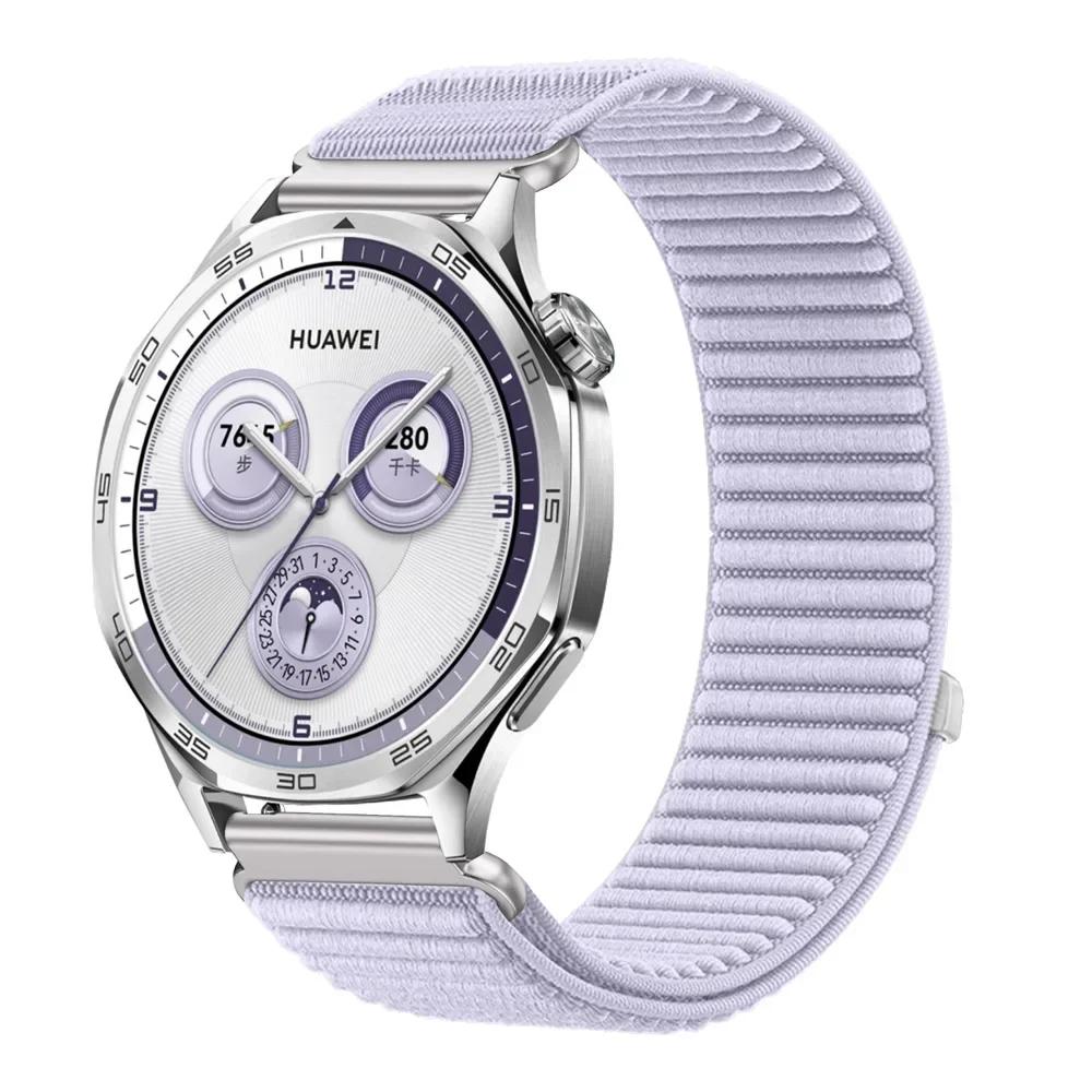 20 mm und 22 mm breites Uhrenarmband für Samsung Galaxy Watch 7/FE/5/Pro/6/4/Classic, sportliches Nylon-Schlaufenarmband, Huawei Watch GT/5/4/3 Pro 2
