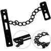 Stainless Steel Door Chain Lock Anti-theft Door Chain Latch Buckle Bolt Security Door Sliding Chain Lock Guard Accessories