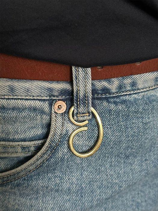 OURPIERRE GOLDEN FRAME KEYRING single type
