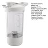 Electric Protein Shaker Bottle Instant Blending Mixer Cup for Protein Shakes Nuts Fruits Self Stirring Shaker Bottle for Fitness Enthusiasts USB