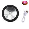 Easily Touch LED Illuminated Beverage Base USB Rechargeable Suitable for Quick Enhancement of Atmosphere Homes and Club