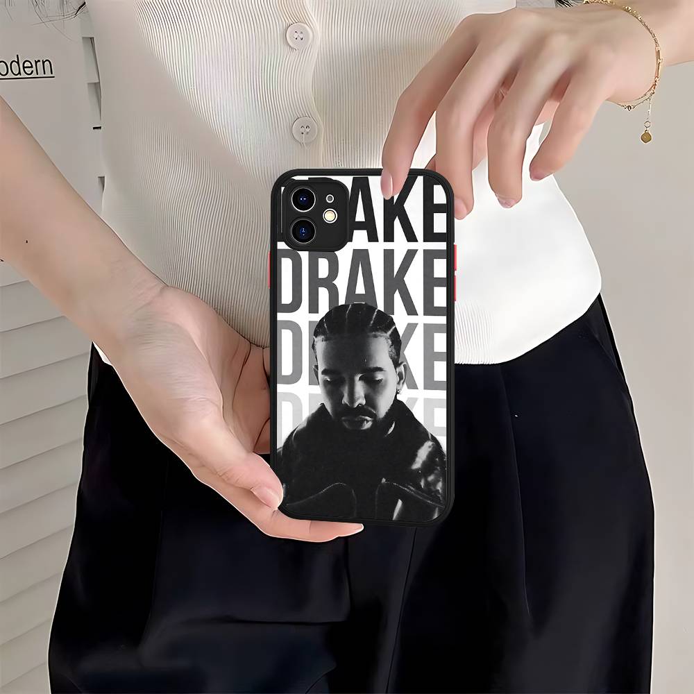 Singer Rapper D-Drake For IPhone 11 12 13 14 15 16 Pro Max Plus X XS MAX Shockproof Matte Back Cover