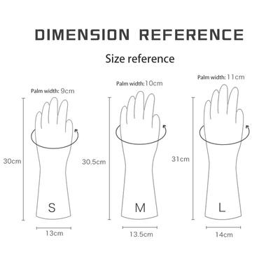 10 Pairs Of Pvc Cleaning Gloves Waterproof Wear-resistant Non-slip Latex Material Housework Laundry Washing Dishes Kitchen