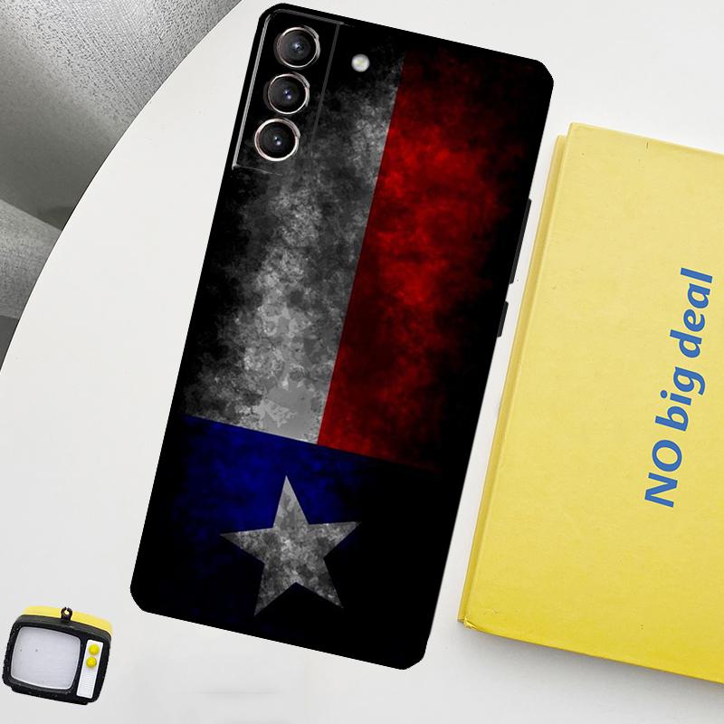 Texas Flag Phone Case For Samsung Galaxy S26 S24 Ultra S20 S21 S22 S23 Plus S10 S24 FE S25 Ultra Cover